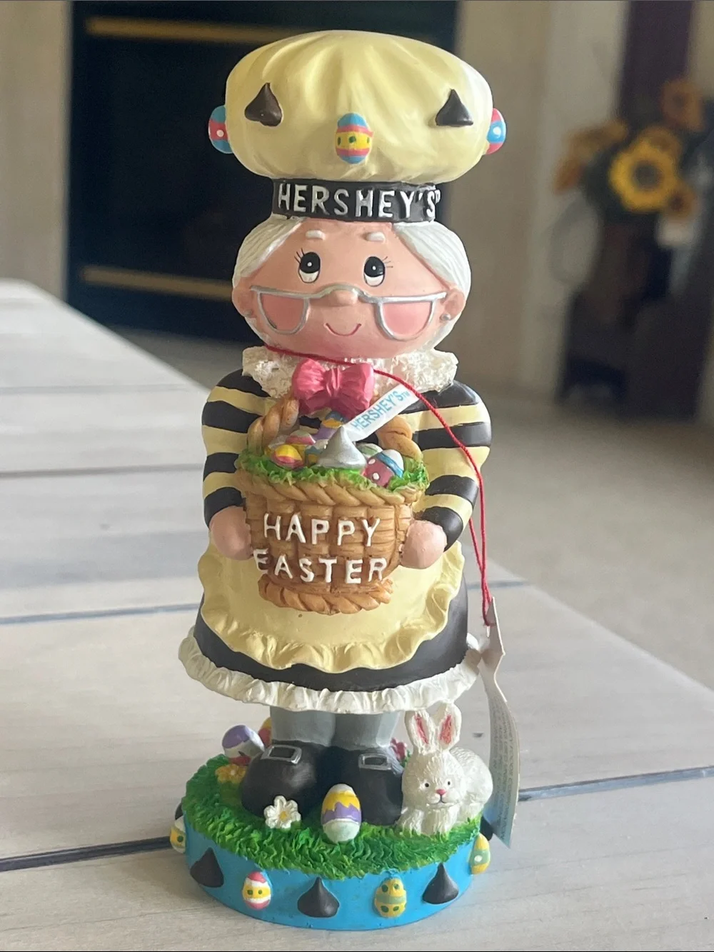 Hershey's 2001 Easter Mrs. Elf Collectible Figurine by Kurt S Adler